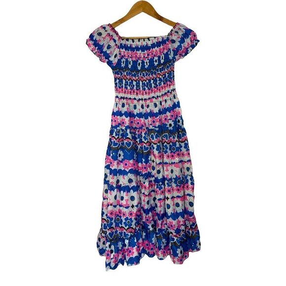 Long Flowy Patterned Sun Dress - Picture 1 of 4